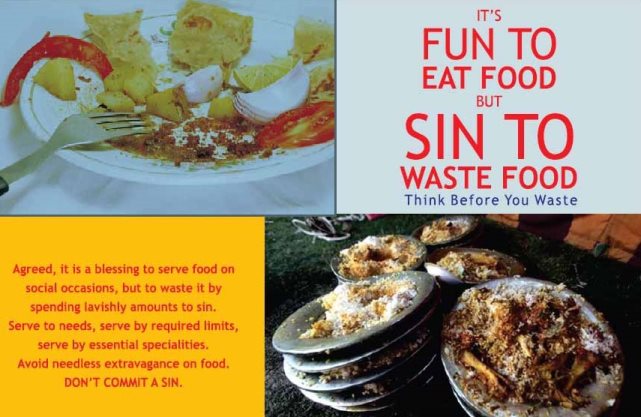 Food Wastage Zero Zero Campaign